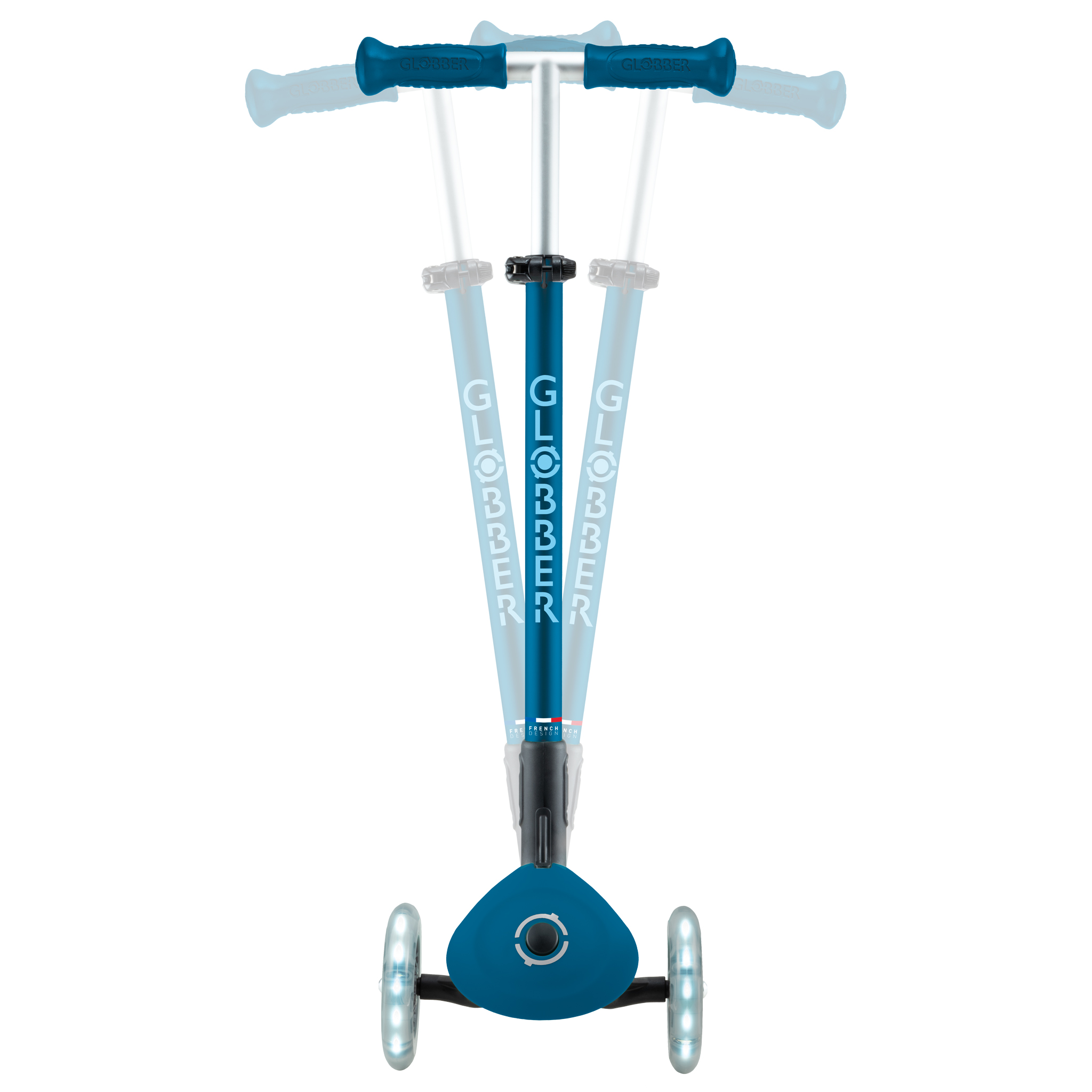 Scooter with LED Wheels: PRIMO FOLDABLE PLUS LIGHTS – Globber