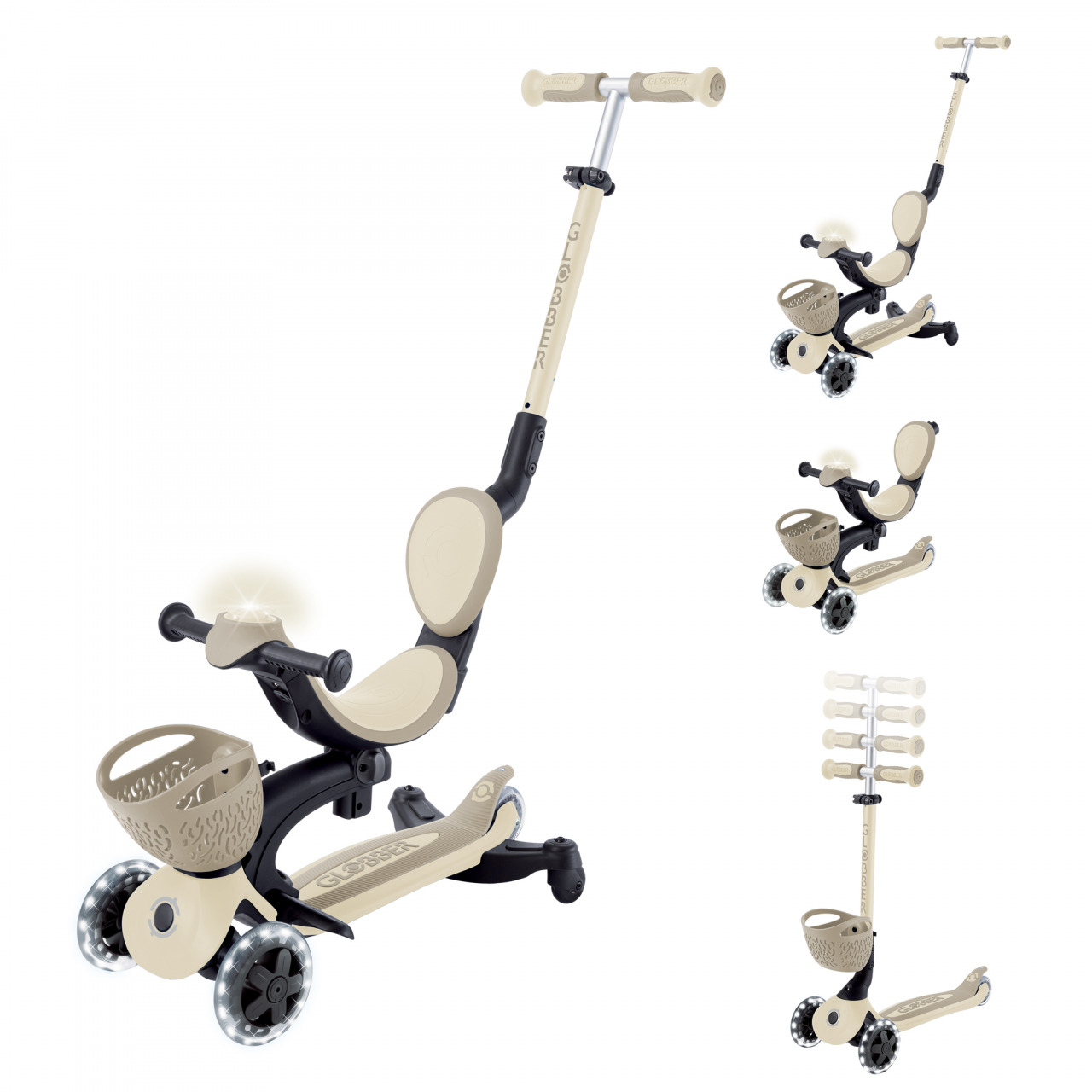 844 466 Toddler 3 Wheel Scooter 4modes