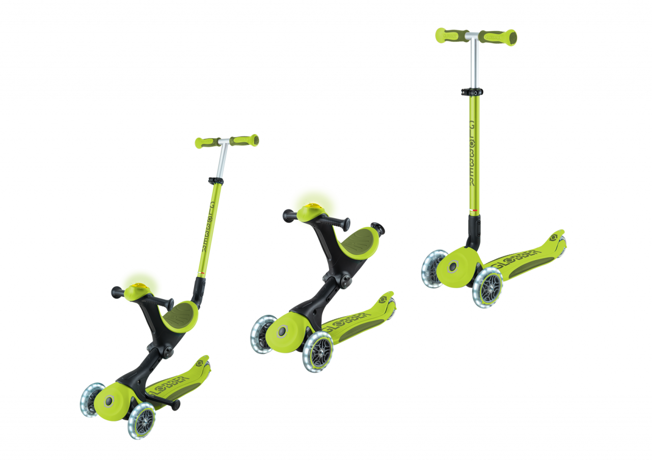 Light Up 3 In 1 Scooter