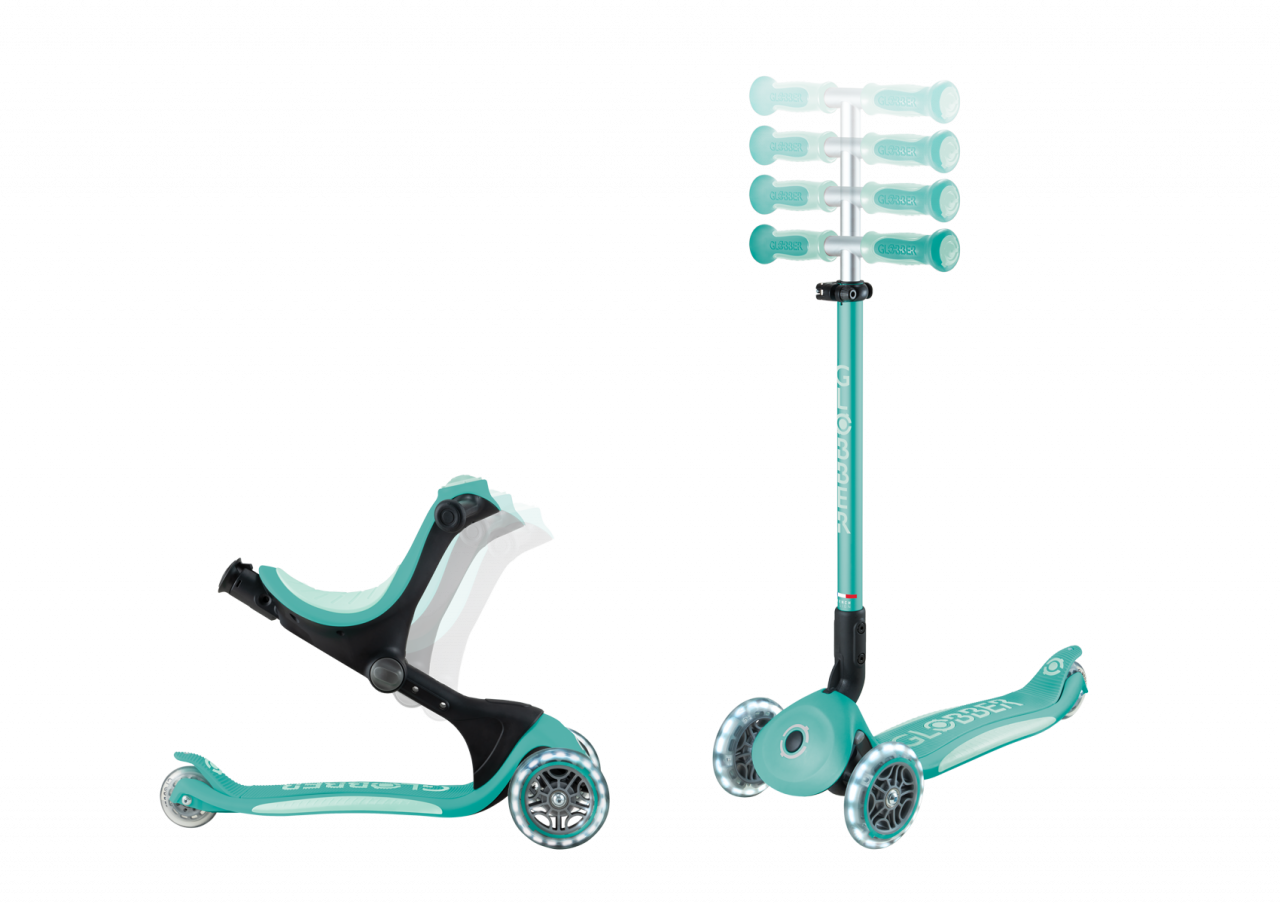 Scooter With Adjustable Seat And T Bar